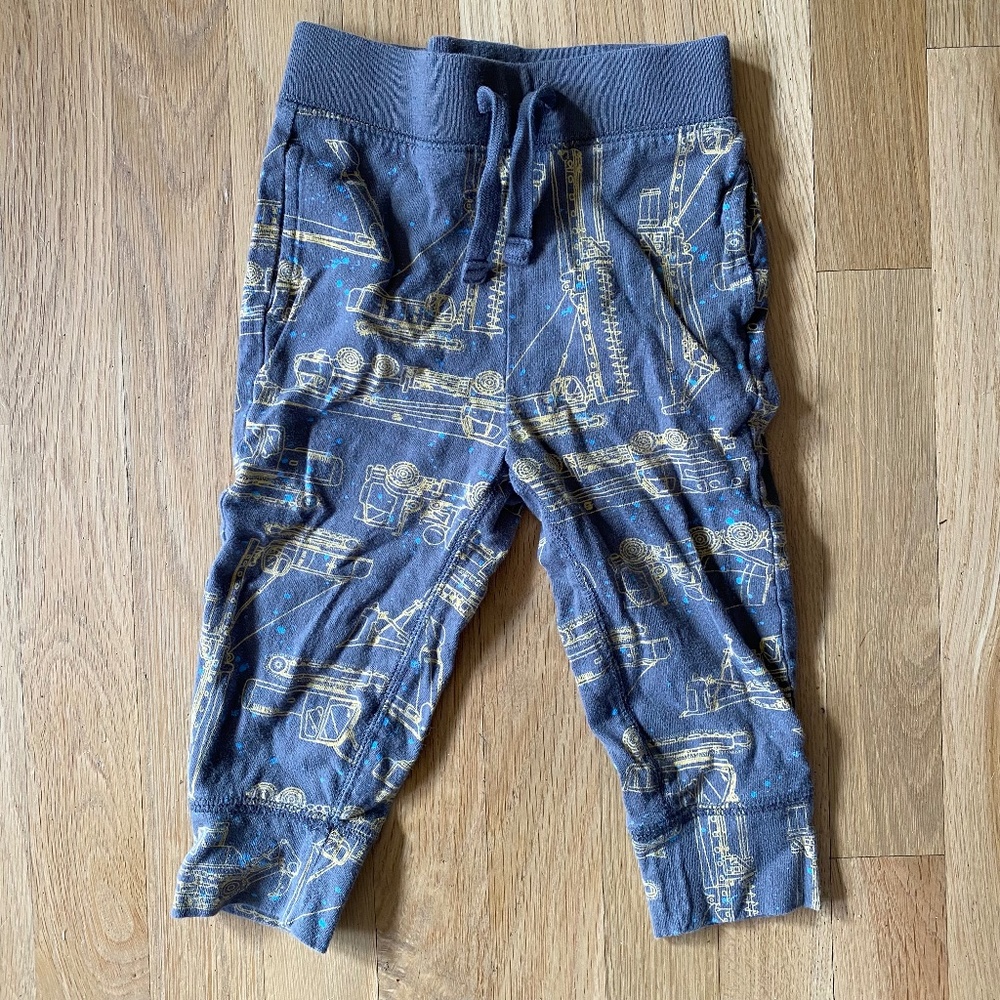 Baby Gap Construction Trucks Joggers